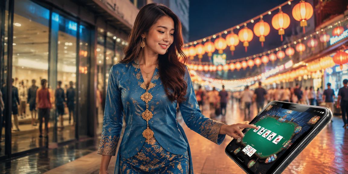 Permainan Poker dengan gaya tradisional di Melaka